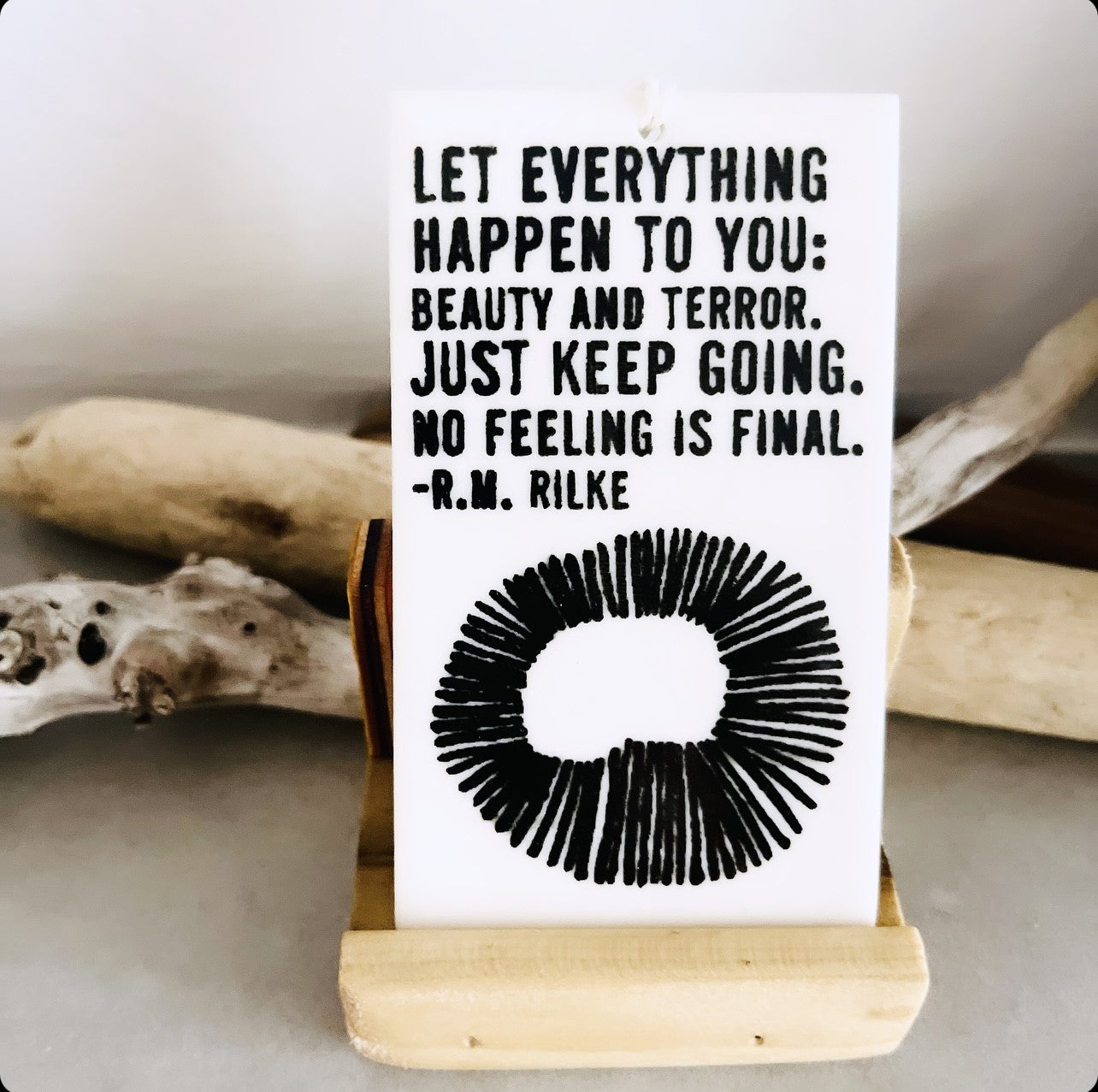 wooden display tray