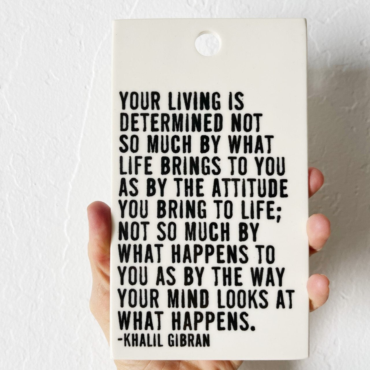 gibran quote ceramic wall tile