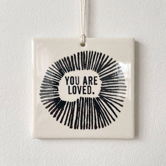 Porcelain wall tag: SKU 4221