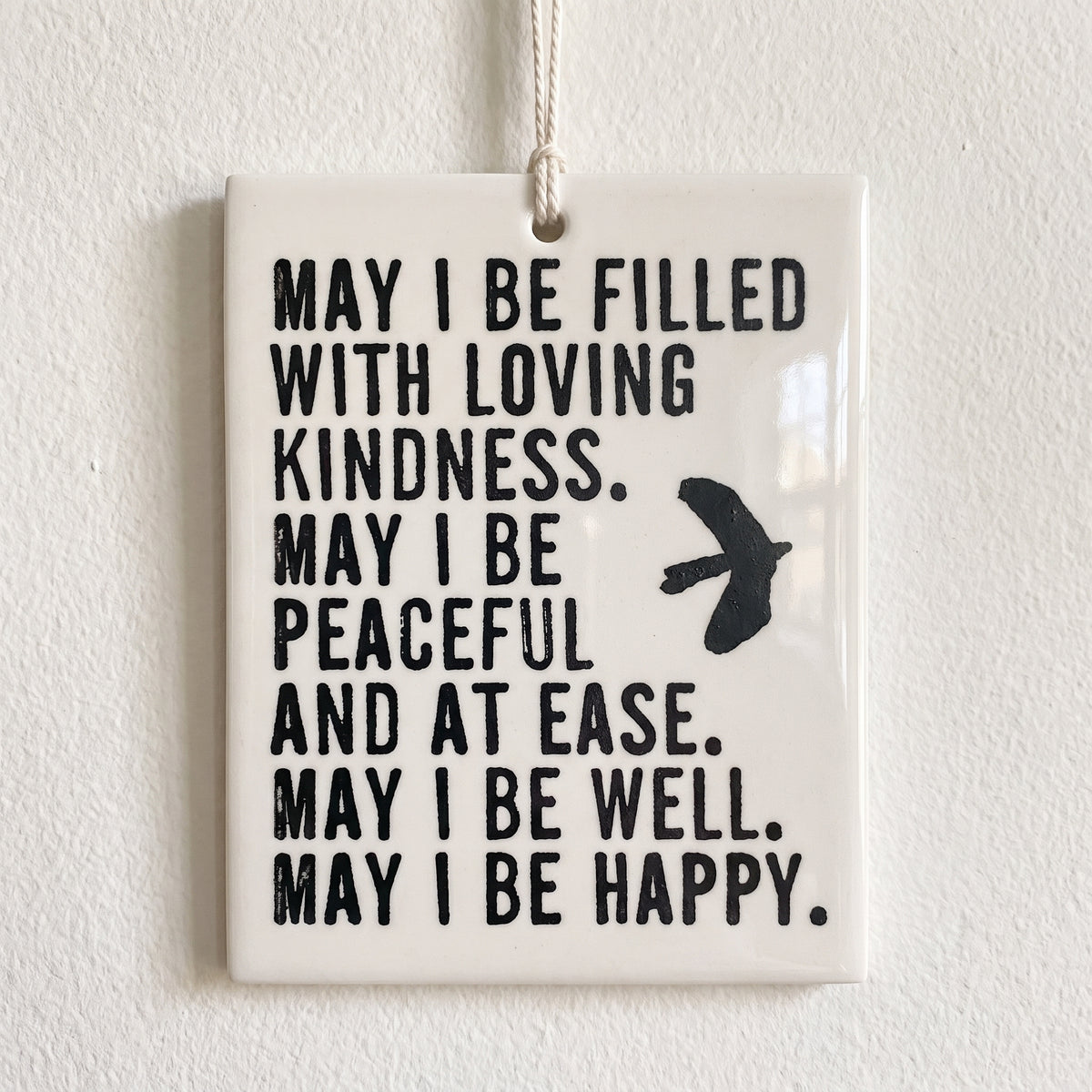 Porcelain wall tag: SKU 4222