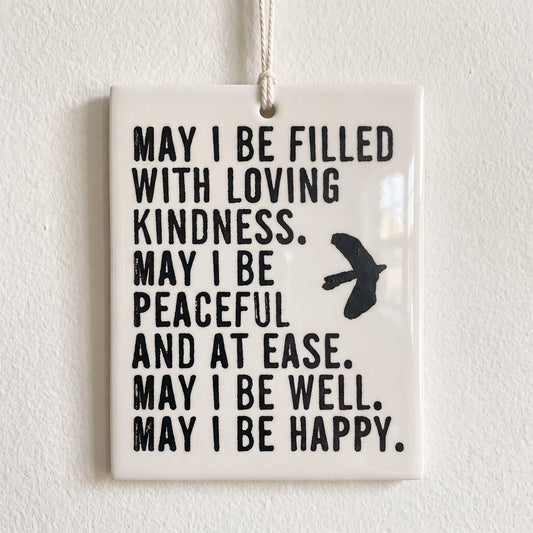 Porcelain wall tag: SKU 4222