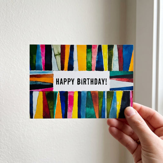 Greeting card: happy birthday!