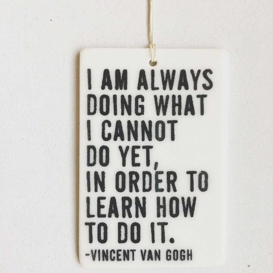vincent van gogh quote | vincent van gogh wall hanging | love each other | housewarming gift | meaningful gift | graduation gift | graduate